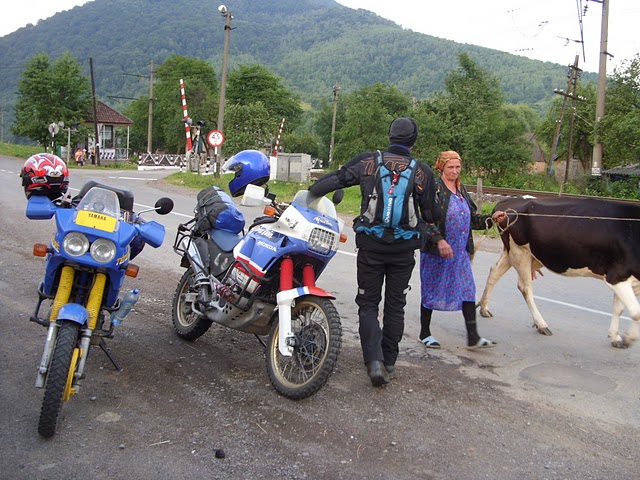 Zakarpacie - Ukraina - Majo i Bohun - Dwa enduro na połoninach - Zakarpacie 2010