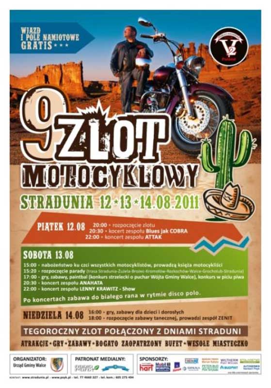 XI zlot motocyklowy w Straduni